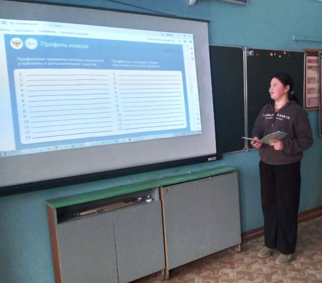 Профориентационное занятие на тему «Мое будущее».